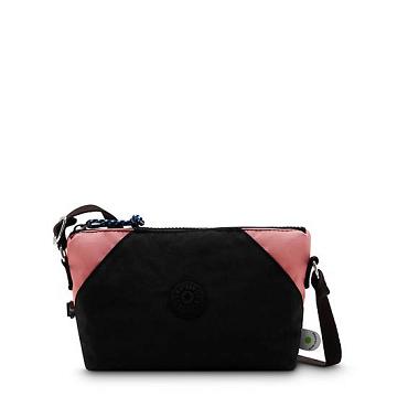 Kipling Art Extra Small Crossbodytassen Zwart Roze | BE 1081OK